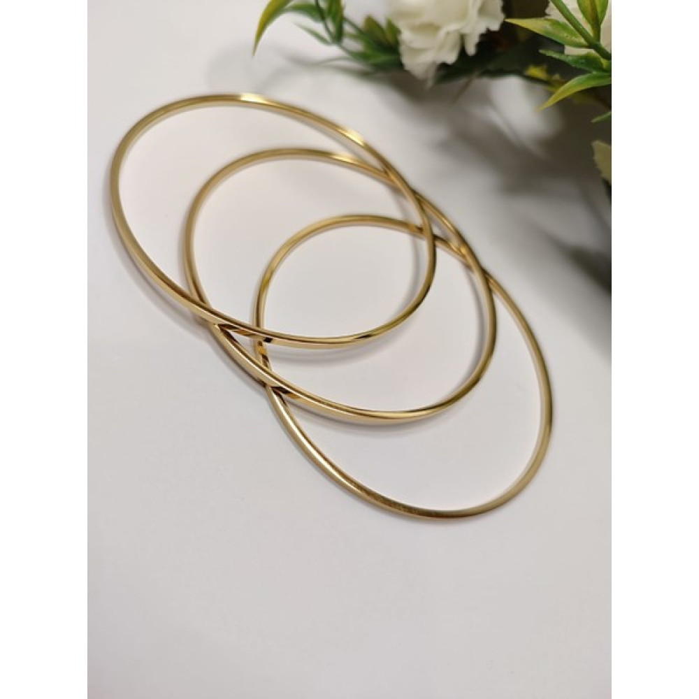 Gen Takı Çelik Ajda Bilezik - Gold - 6,6 cm Altın, Takı & Aksesuar Fiyatı