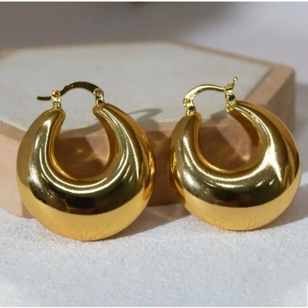 Gen Takı Çelik Canny Küpe - Gold Altın, Takı & Aksesuar Fiyatı
