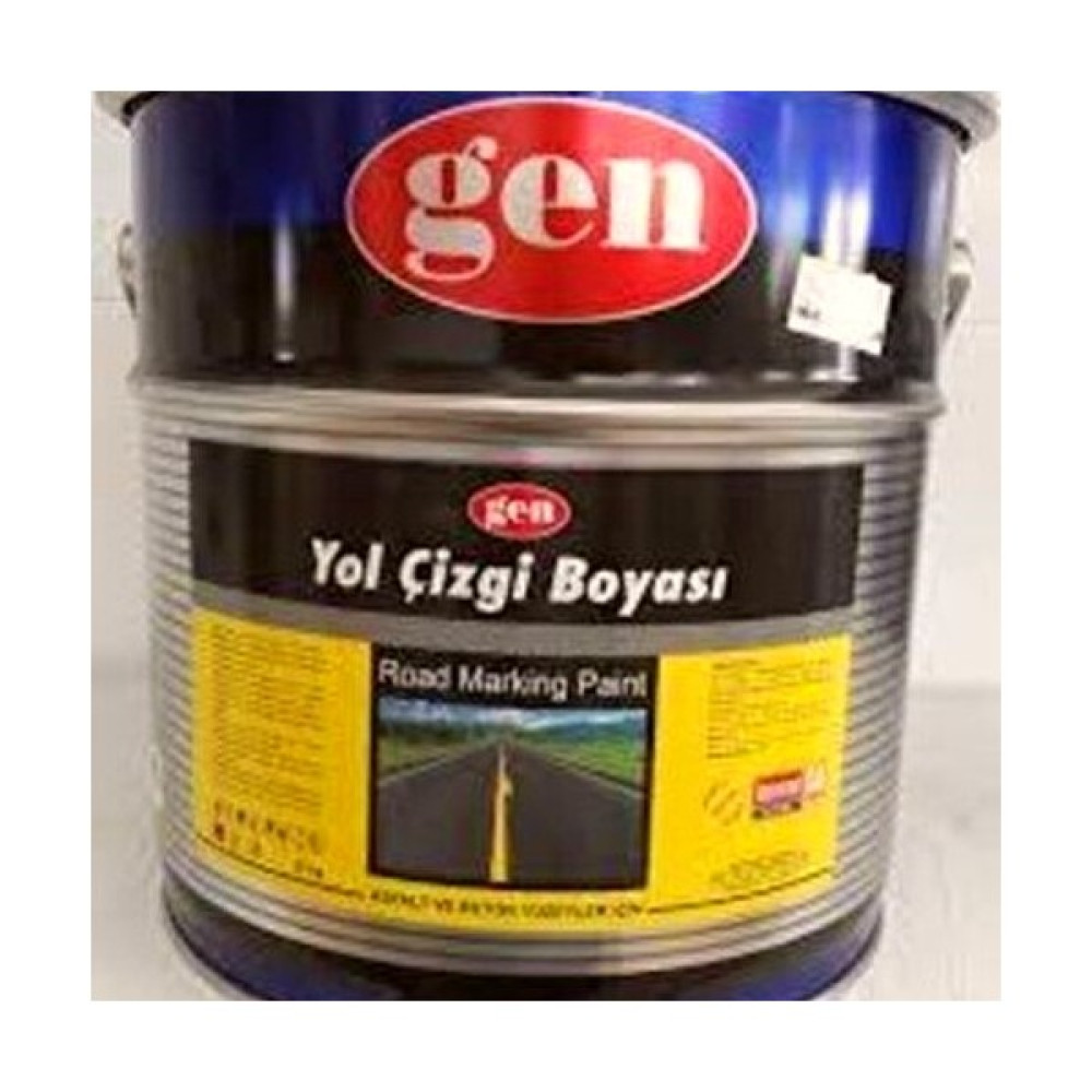 Gen Yol Çizgi Boyası Sarı 1 kg İç Cephe Duvar Boyası Fiyatı