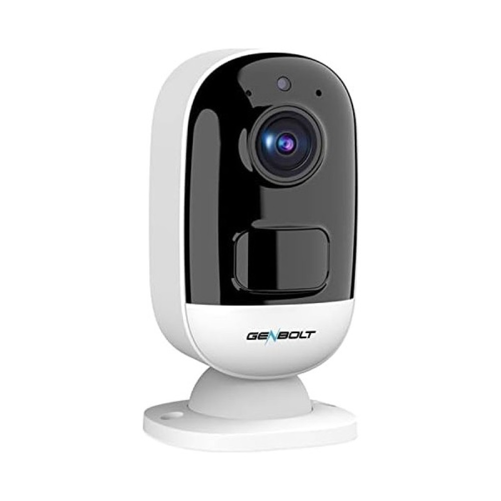 Genbolt 2k Dış Mekan Kablosuz Wi-Fi Kamera, Pille Çalışan Iç Mekan Wifi Kamera, 5200MAH Şarj Edilebilir Ev Gözetim Ip Kameraları, 120° Pır Algılama Güvenlik Kameraları Fiyatı