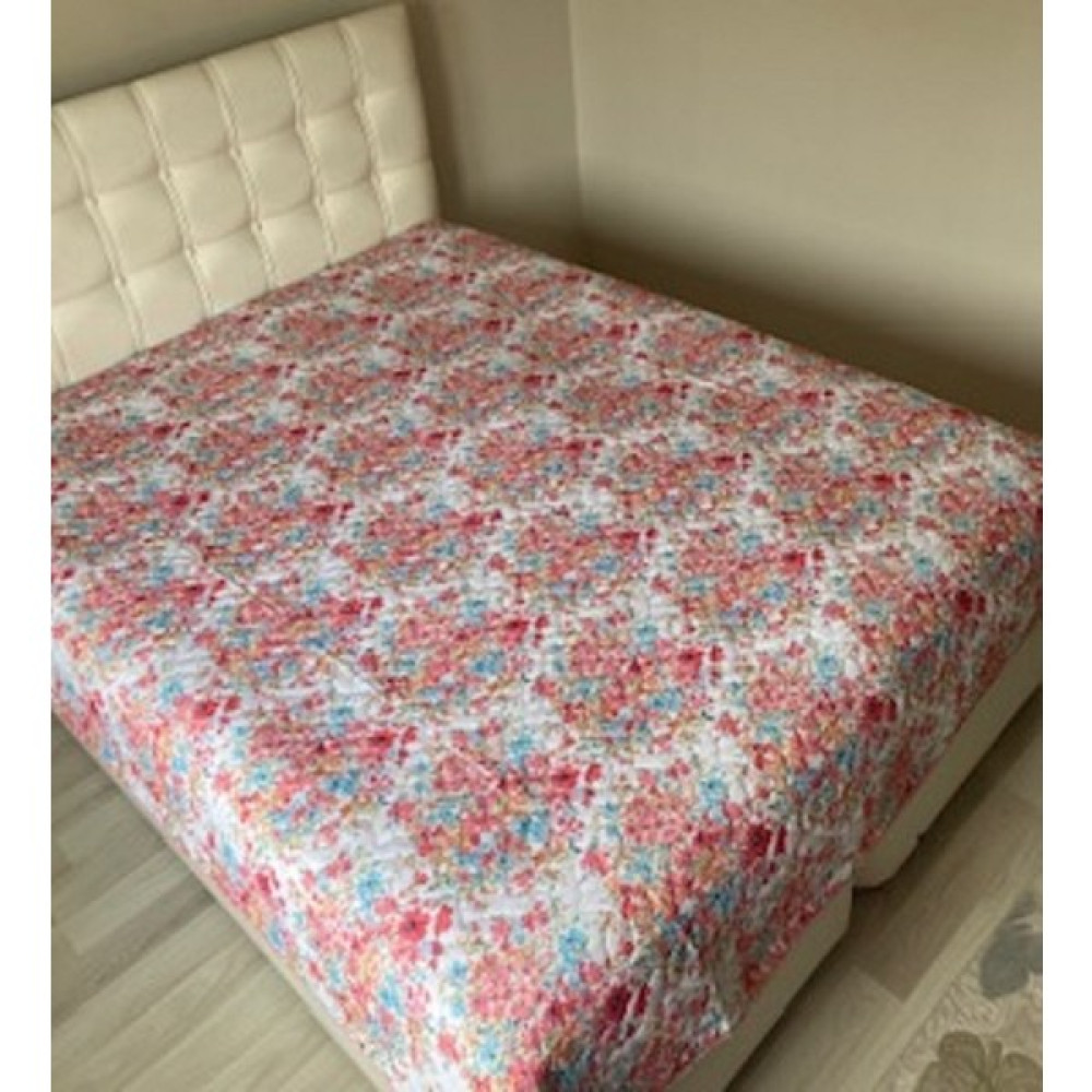 Genç Ev Home Desenli Lazer Kapitoneli Çok Amaçlı Pike Battal Boy 200X220 * Yatak Örtüsü - Nar Çiçeği Pike & Pike Takımı Fiyatı