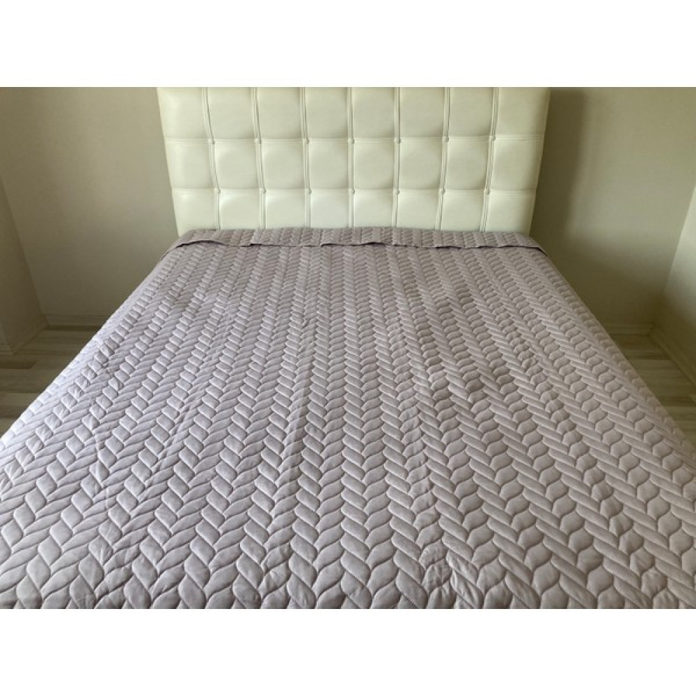 Genç Ev Home Düz Boya Lazer Kapitoneli Çok Amaçlı Pike Battal Boy 230 x 250 cm Yatak Örtüsü - Lila Pike & Pike Takımı Fiyatı