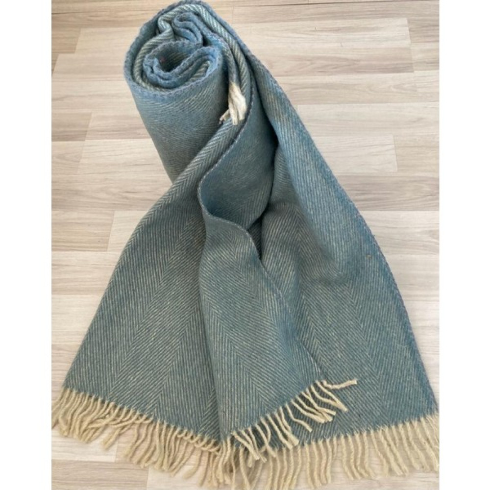 Genç Ev Home Scotch Dizlik - Tv Battaniye 130 x 170 cm Tv, Yün Battaniye - % 100 Saf Yün - Wool - Mavi Battaniye Fiyatı