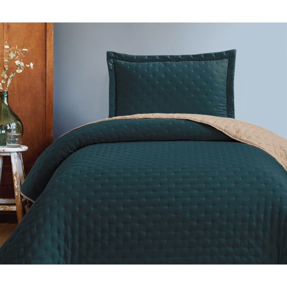Genç Ev Home Washed Soft Çift Renkli Tek Kişilik Yatak Örtüsü Seti * Yatak Örtüsü 180 x 240 cm - Bej - Yeşil Yatak Örtüsü Fiyatı