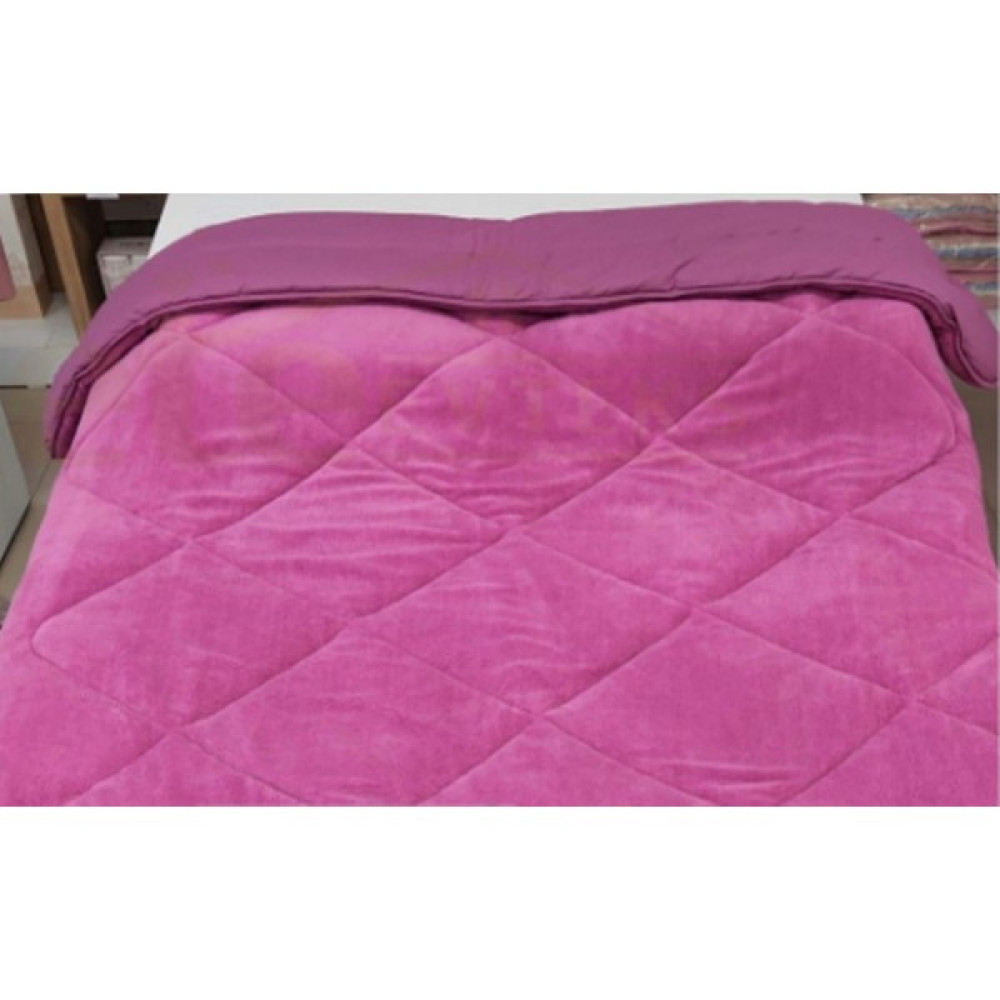 Genç Ev Home Welsoft Silikon Yorgan Çift Kişilik *yumuşak Bir Dokunuş / Kışlık - Yazlık ve Yatak Örtüsü Bir Arada - 195 x 215 cm - Mor - Mor Yorgan Fiyatı