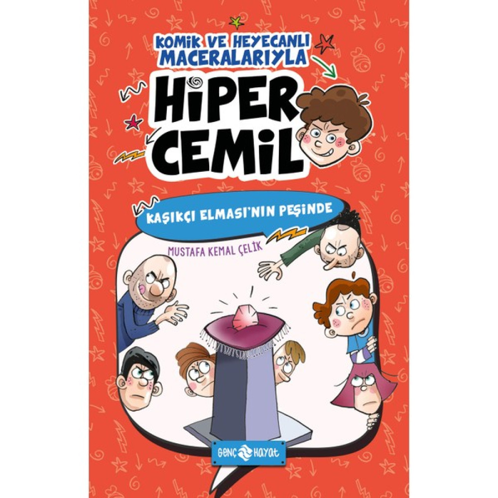 Genç Hayat Yayınları Kaşıkçı Elmasının Peşinde - Hiper Cemil -2 - 5 Kitap Çocuk Öykü Fiyatı
