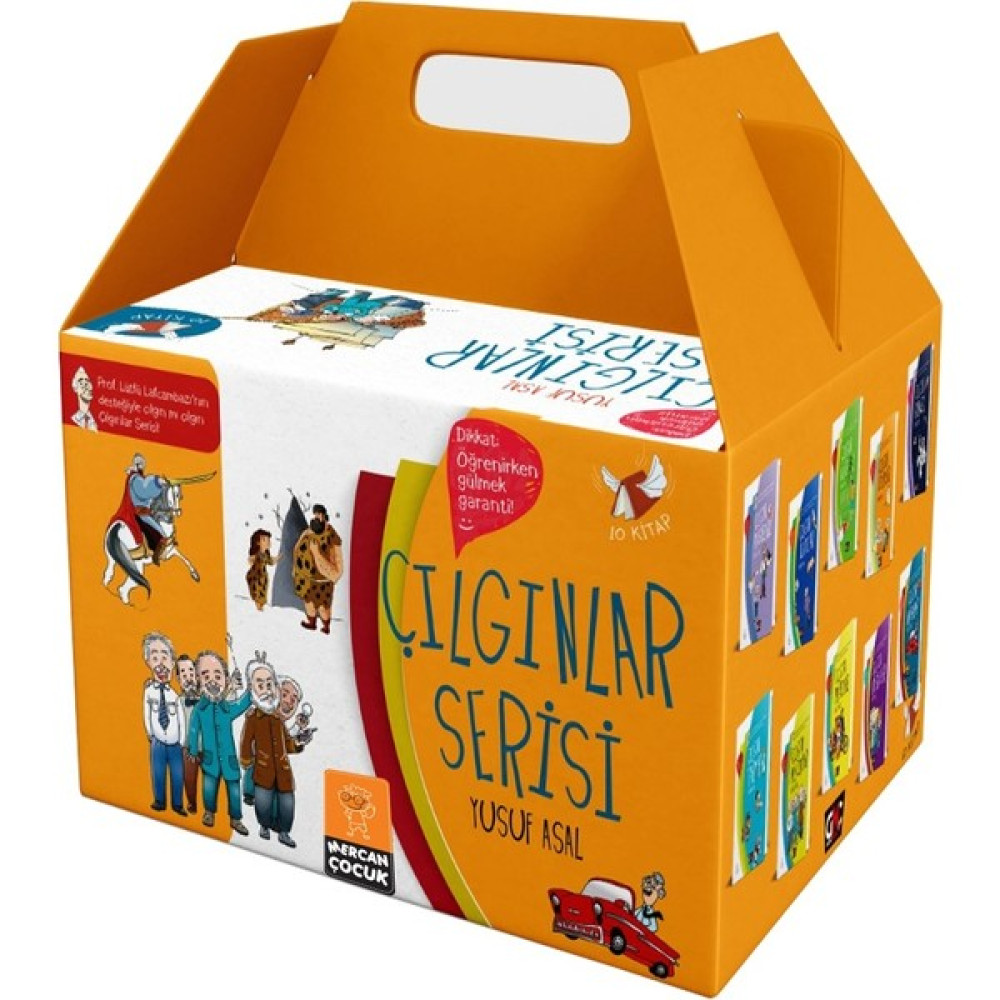 Genç Nesil Yayınları Genç Nesil Çılgınlar Serisi (Resimli-Ciltli-10 Kitap Kutulu Set) Yusuf Asal Çocuk Öykü Fiyatı