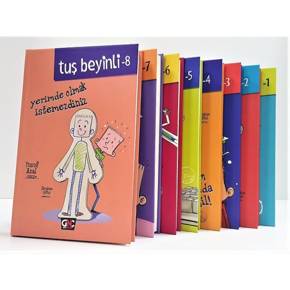 Genç Nesil Yayınları Tuş Beyinli Seti 8 Kitap Takım Yusuf Asal 1.2.3.4.5.6.7.8.kitap Bir Arada - yok Okul Öncesi Eğitici & Öğretici Kitaplar Fiyatı