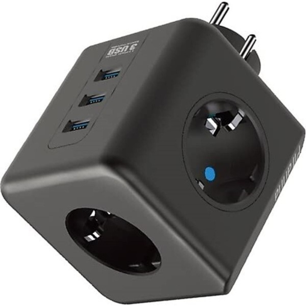 Genel Termal Akım Korumalı Isıya Dayanıklı 3'lü Duvar Tipi Priz 3 x Usb, 3'lü Usb'li Küp Duvar Priz Ftr-0 Prizler Fiyatı