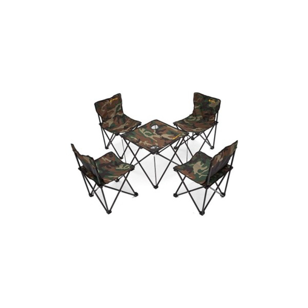 General Camp 2040 Sandalye ve Masa Seti(Kamuflaj) Kamp & Piknik Masası Fiyatı