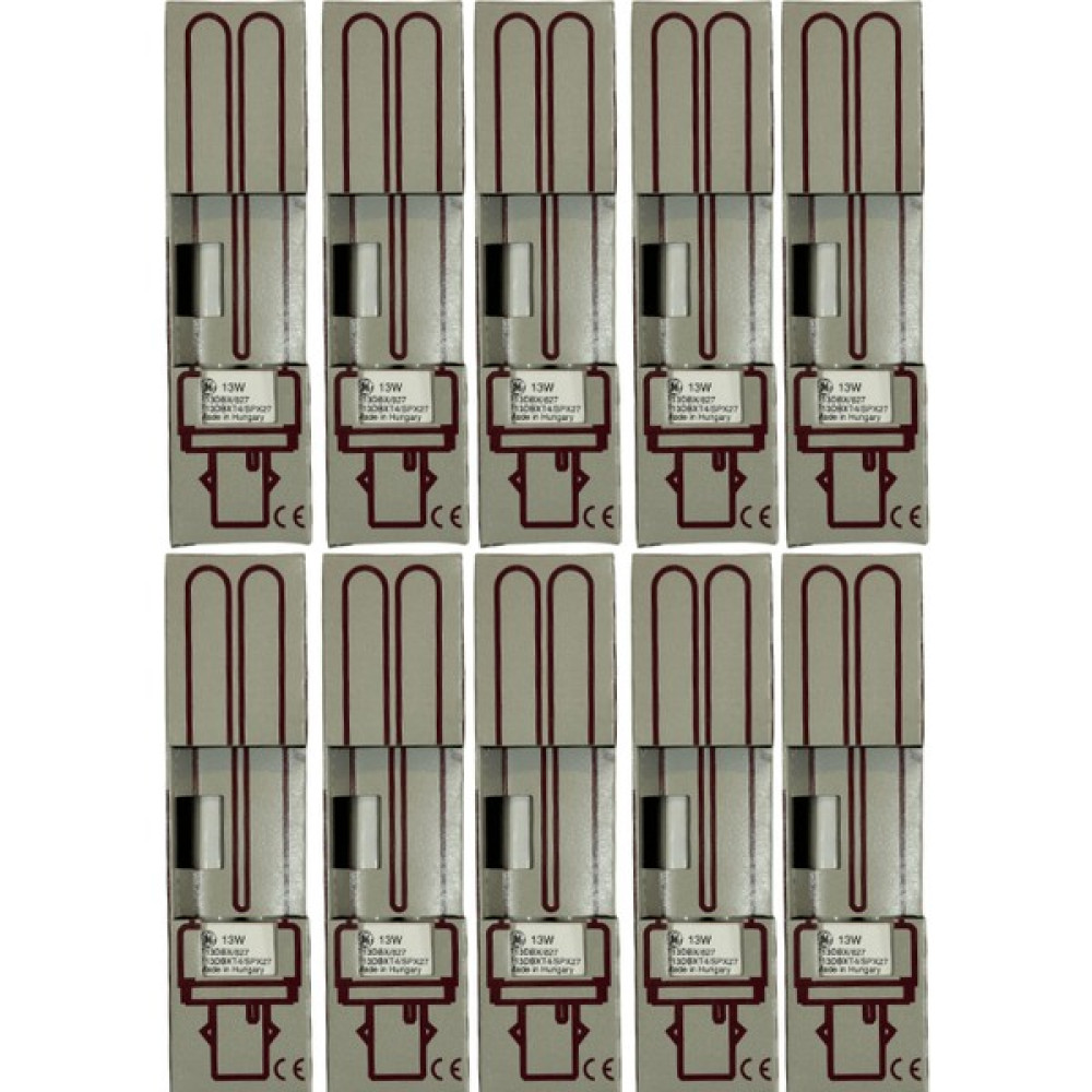 General Electric 13W 827 2700K (Sarı Işık) 2 Pinli G24D-1 Duylu Plc Ampul (10 Adet) - Sarı Spot Fiyatı