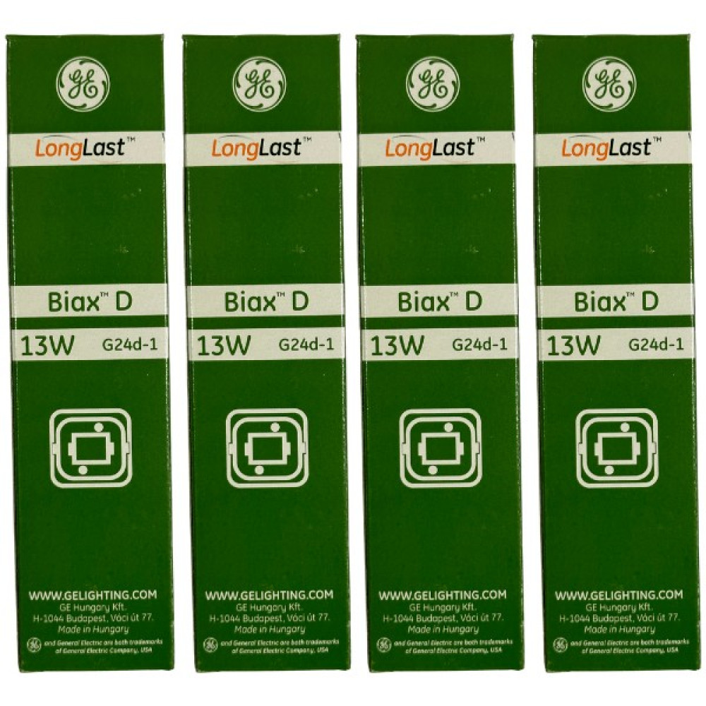 General Electric 13W 827 2700K (Sarı Işık) 2 Pinli G24D-1 Duylu Plc Ampul (4 Adet) - Sarı Spot Fiyatı