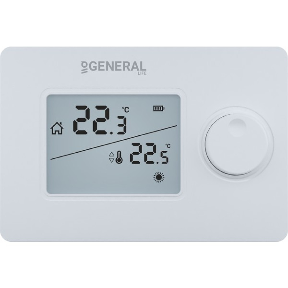 General Ht250 Kablolu Dijital Oda Termostatı - Beyaz Nalburiye & Hırdavat Fiyatı