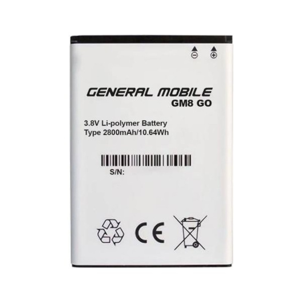 General Mobile Gm8 Go Batarya Cep Telefonu Bataryası Fiyatı