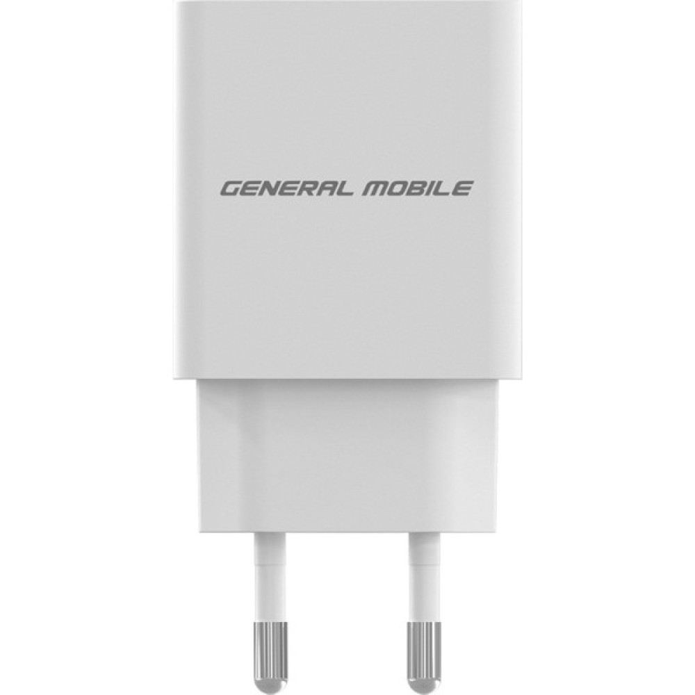 General Mobile M100787 Hızlı Şarj Adaptörü (Başlık) 3A 18W (General M Tr Garantili) - Beyaz Cep Telefonu Şarj Cihazı Fiyatı