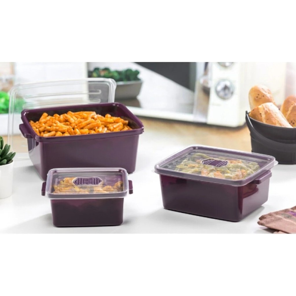Generic Bölmeli Mikrodalga Uyumlu Yemek Kabı Lunch Box Sızdırmaz Saklama Kabı Siyah Eşya Saklama / Düzenleme Fiyatı