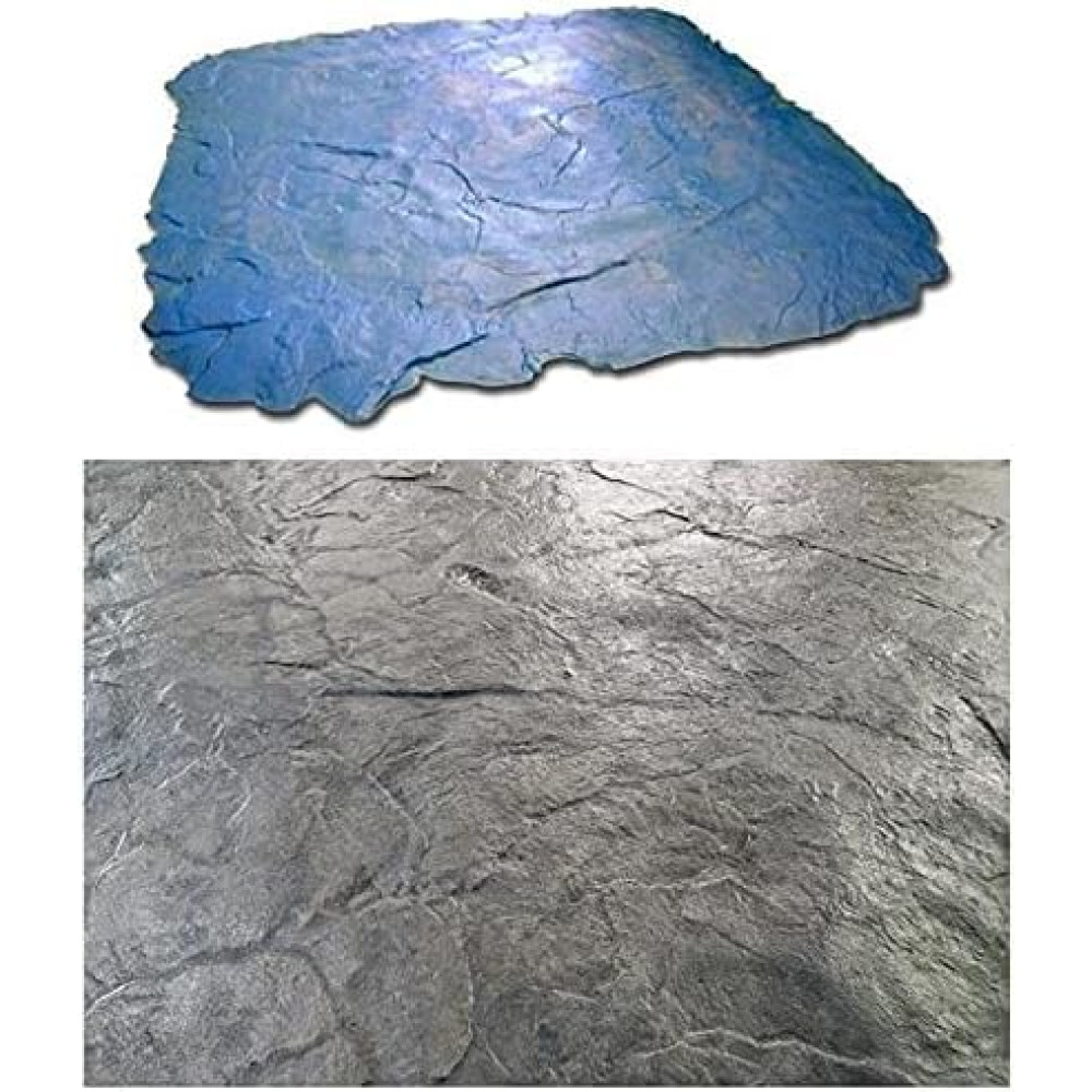 Generic Concrete Seamless Stamp Mat - Fractured Thin Slate (36" x 36")