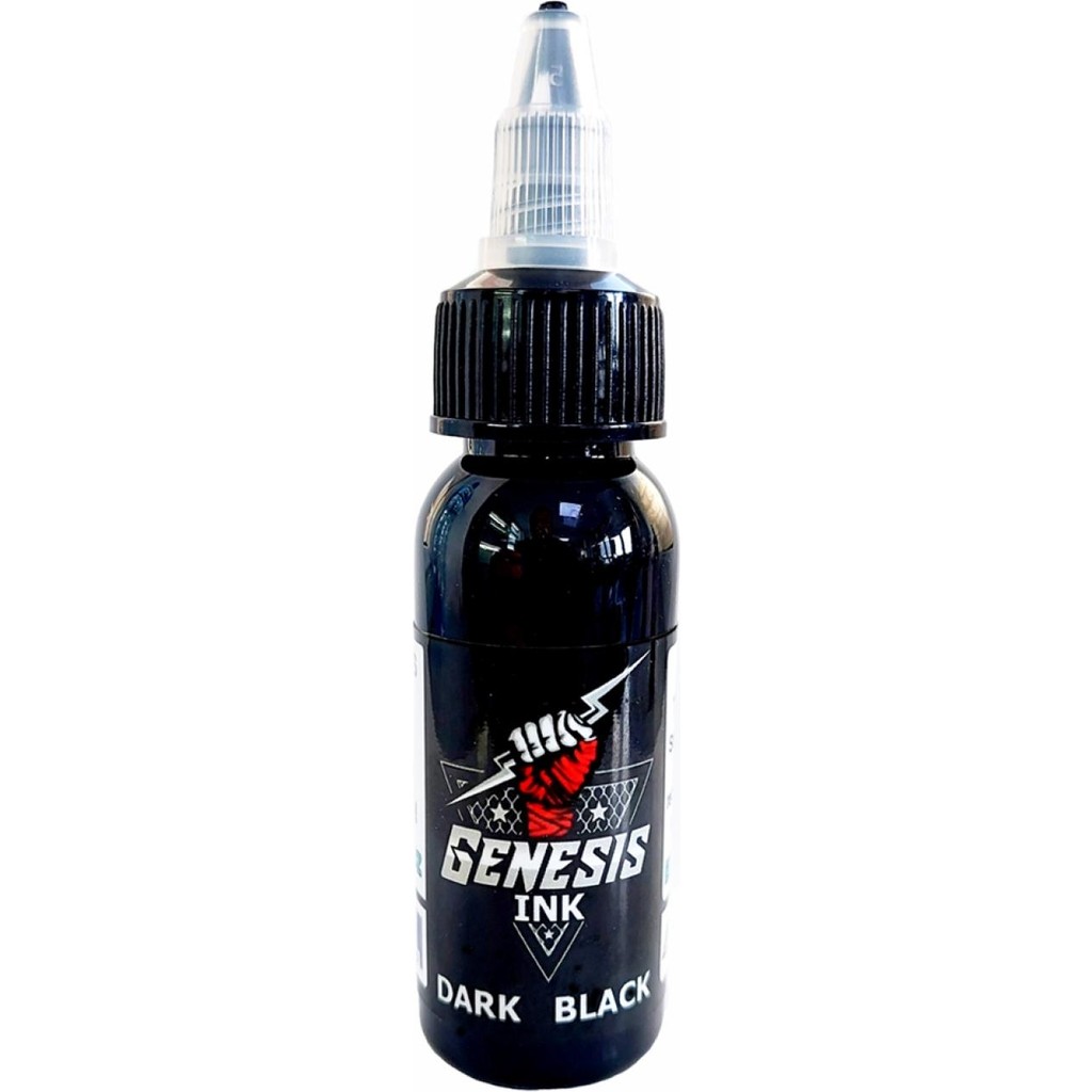 Genesis Koyu Siyah Dövme Boyası 30 ml - 1 Oz Sağlık / Bakım / Kozmetik Fiyatı