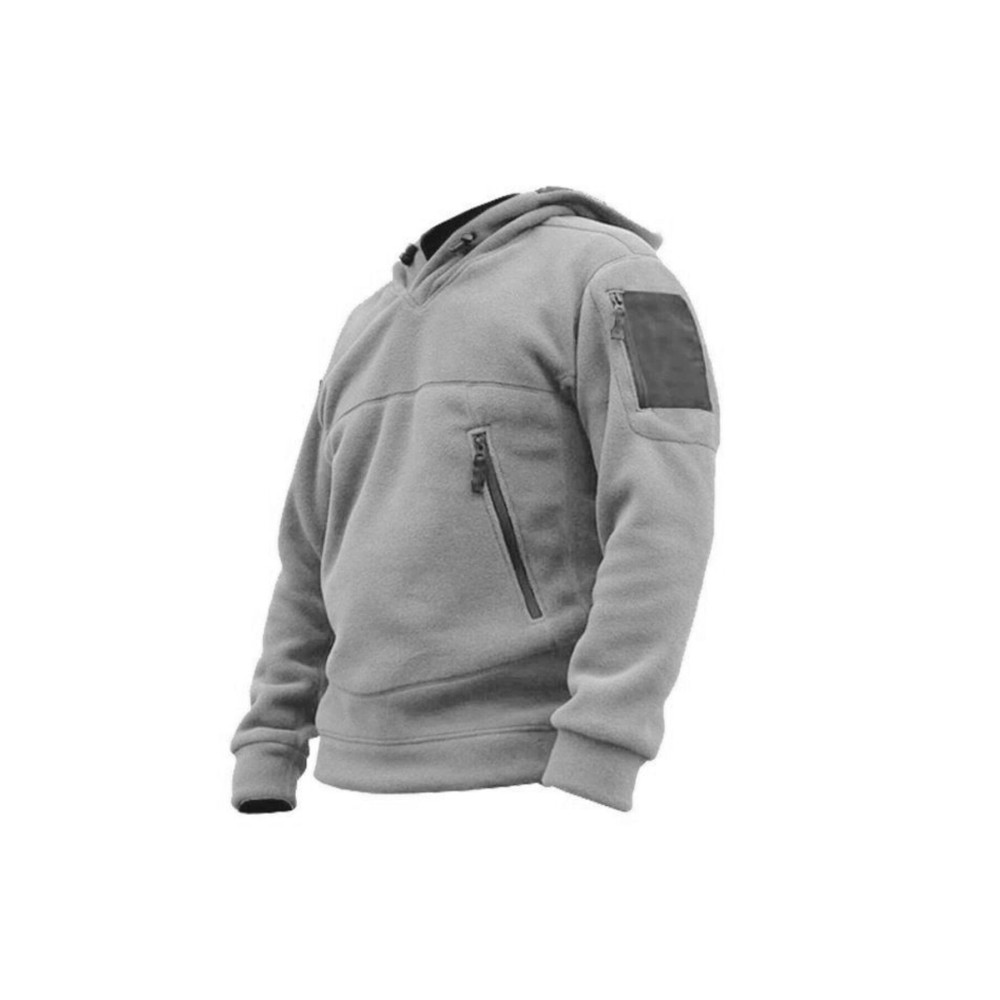 GENIUS Store Erkek Polar Outdoor Kapşonlu Kombat Tactical Cepli Polar S Beden Giyim (Outdoor) Fiyatı