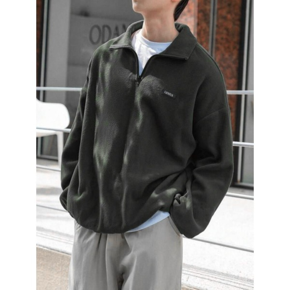 Genius Store Erkek Polar Oversize Sweatshirt Polar Sweatshirt Ayakkabı (Outdoor) Fiyatı