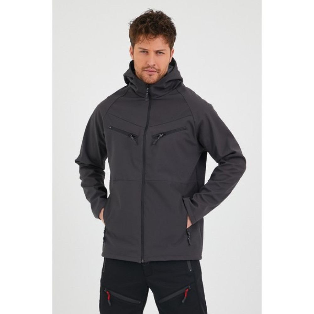 Genius Store Erkek Spor Mont Softshell Outdoor Su ve Rüzgar Geçirmez Ceket 4 Cepli Mont (Outdoor) Fiyatı