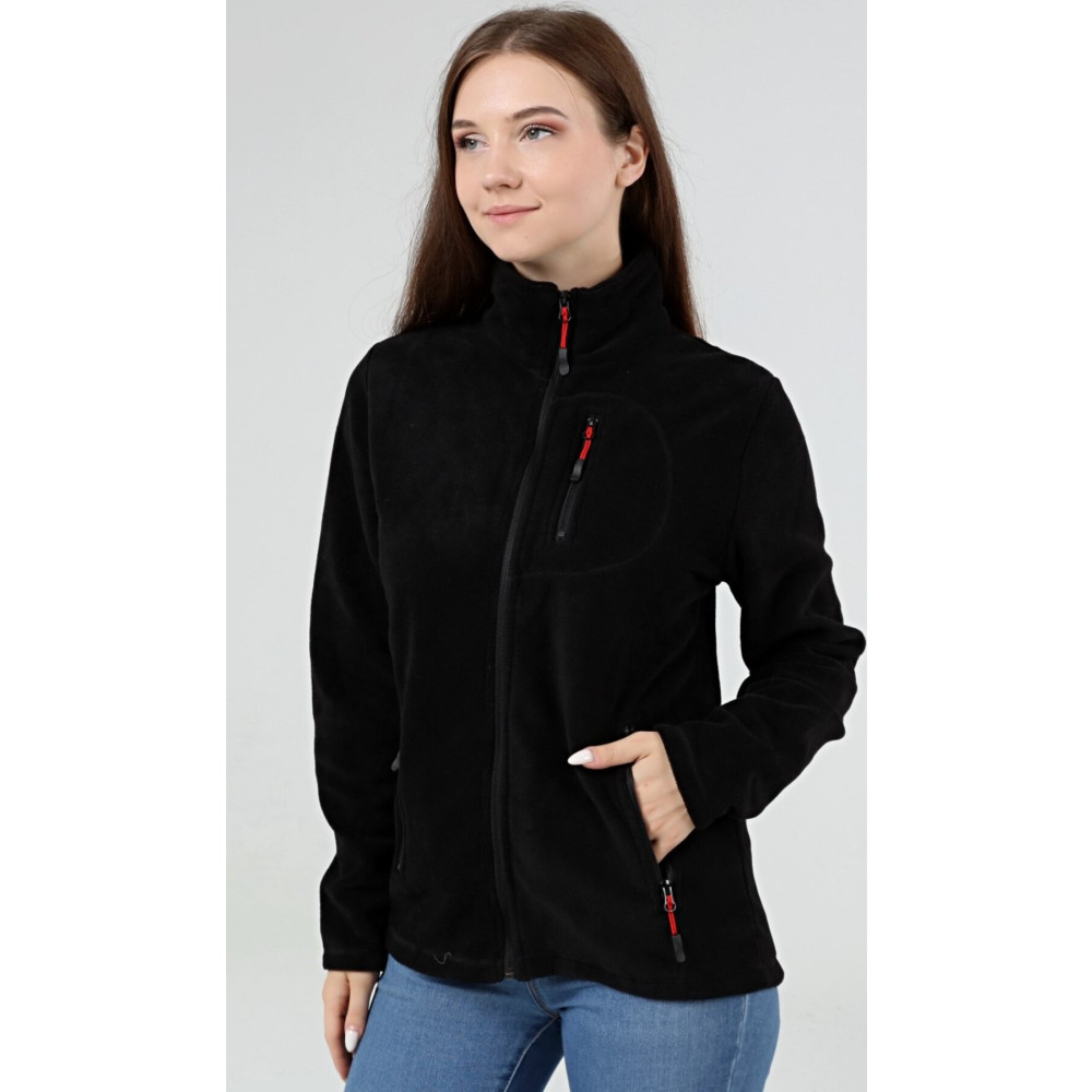GENIUS Store Kadın Polar Tam Fermuarlı Outdoor 3 Cepli Spor Polar Ceket XL Beden Giyim (Outdoor) Fiyatı