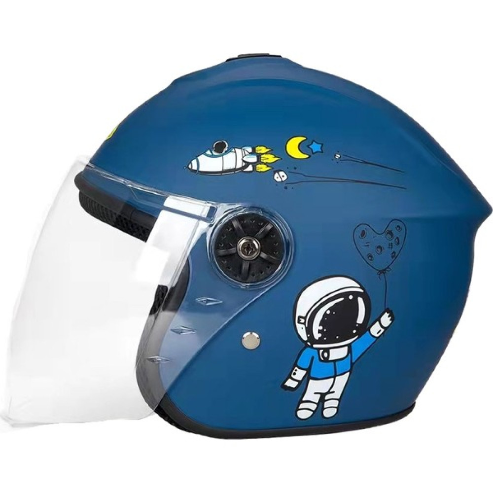 Genmaisiquanjia Çocuk Astronot Dört Mevsim Evrensel Kask (Yurt Dışından) - Standart - Lacivert Motorsiklet Kaskları Fiyatı