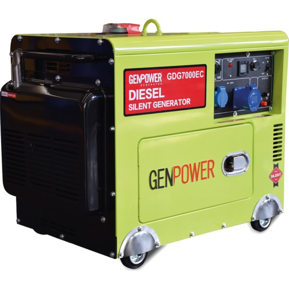 Genpower Gdg 7000 Ec 7 Kva Dizel Ses Izolasyon Kabinli Monofaze Portatif Jeneratör Nalburiye & Hırdavat Fiyatı