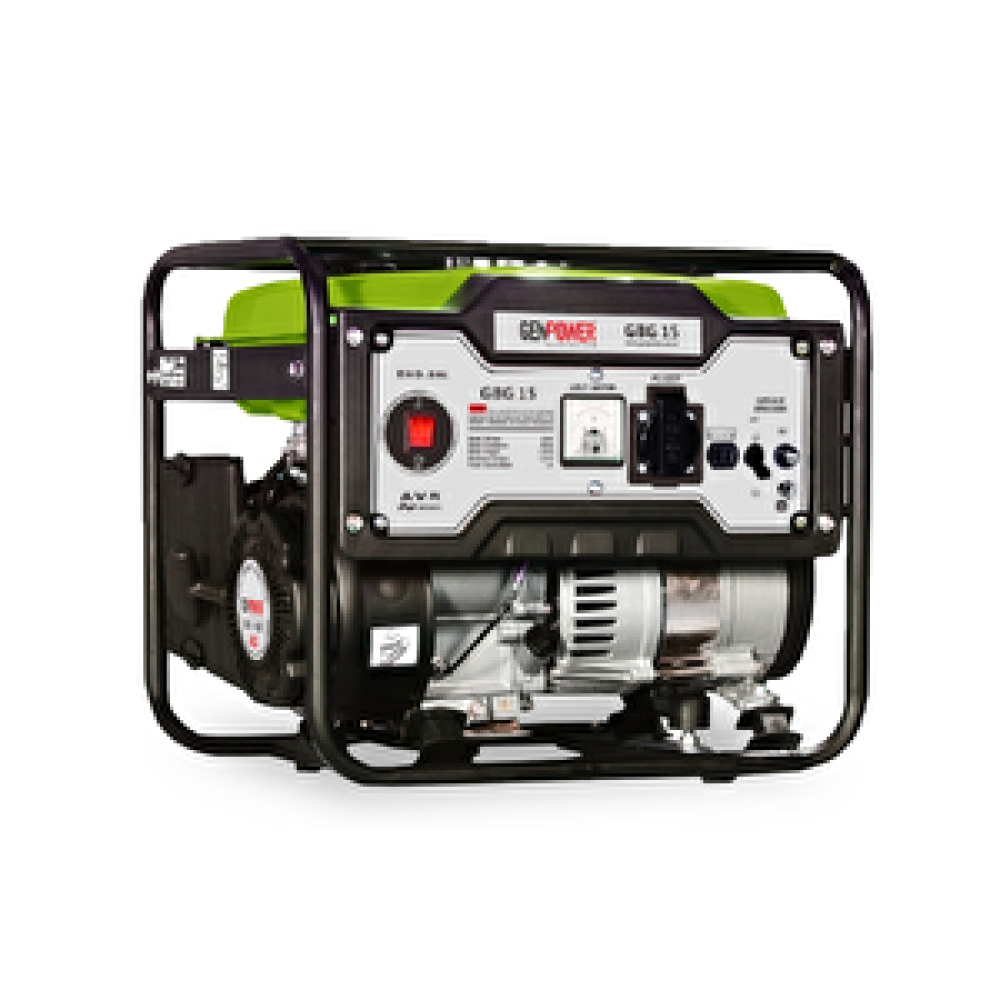 GenPower Genpower Gbg 15 Model 1.5 Kva Benzinli İpli, Tekerleksiz, Monofaze ( 220 Volt) Portatif Jeneratör Jeneratörler Fiyatı