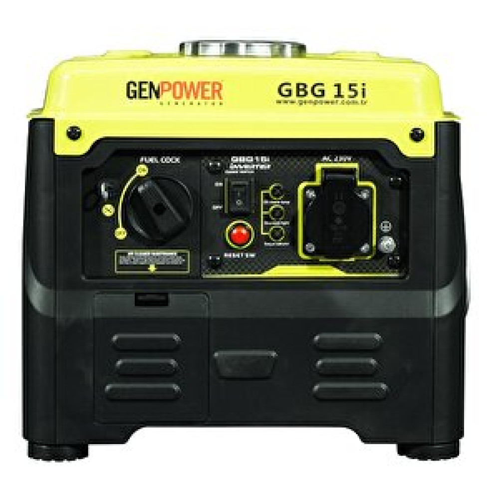 GenPower Genpower Gbg 15i̇ 1.5 Kva İpli Açık Tip Dijital İnverter Monofaze ( 220 Volt) Portatif Jeneratör Jeneratörler Fiyatı