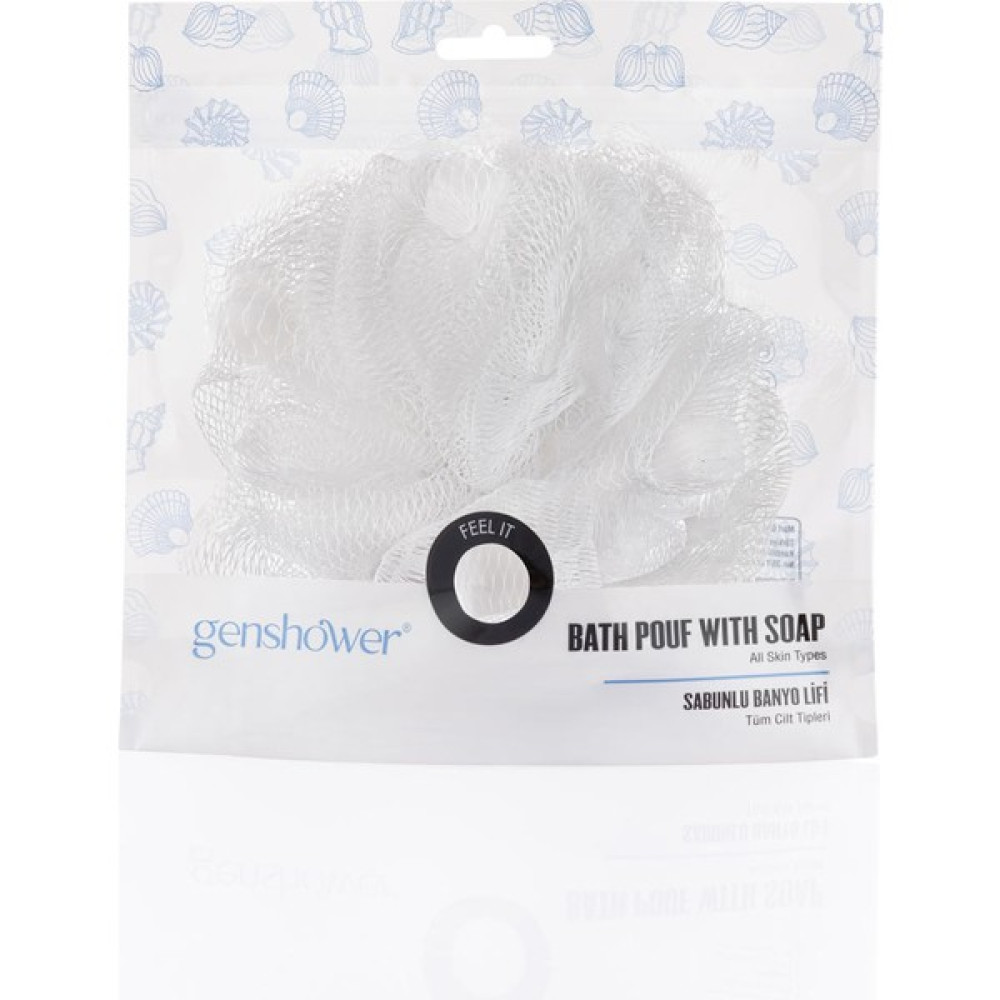 Genshower PS0305 Beyaz Doğal Sabunlu Bath Pouf Beyaz Oto Boyaları Fiyatı
