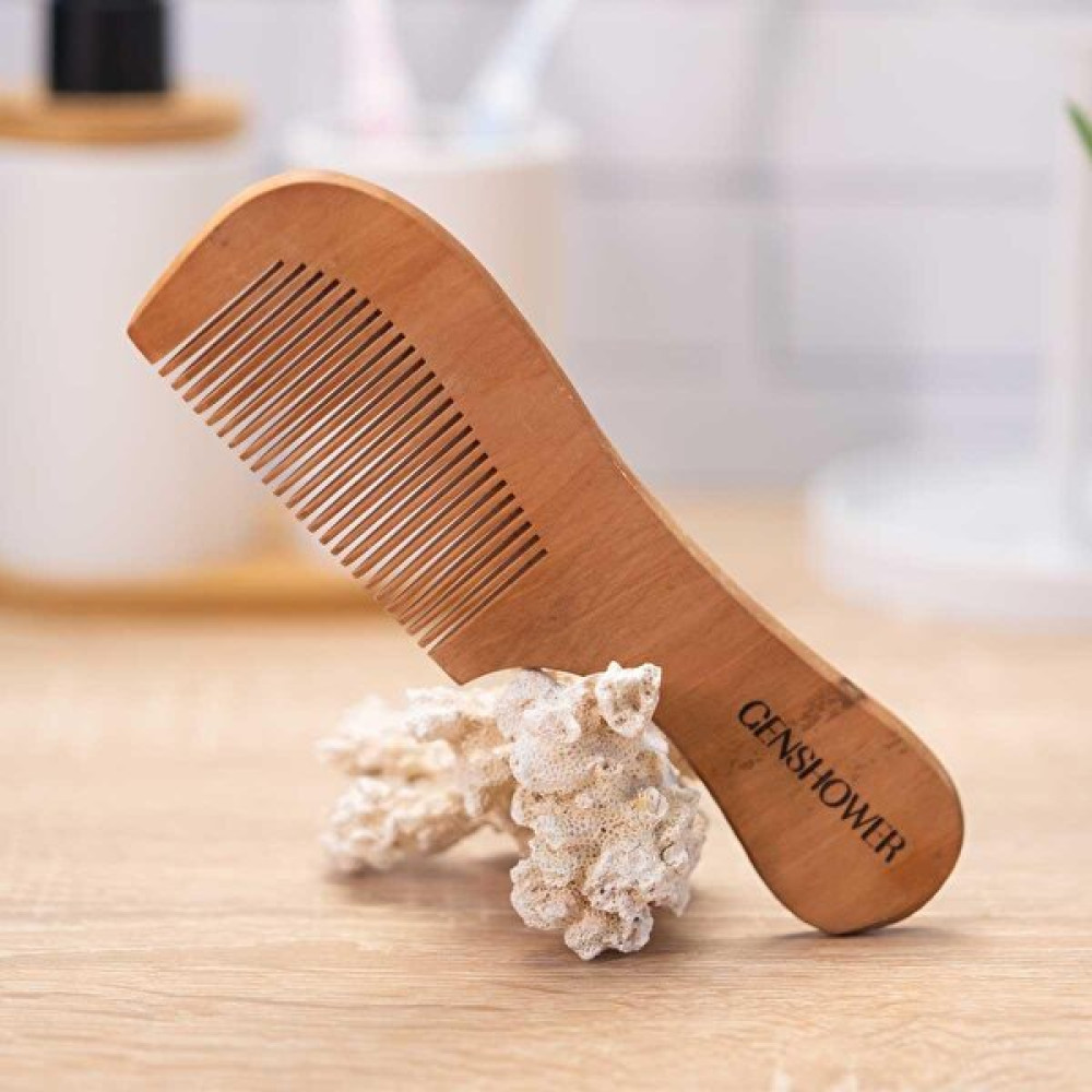 Genshower T1516 Ahşap Tarak Standart - Renkli Saç Fırçası ve Tarağı Fiyatı