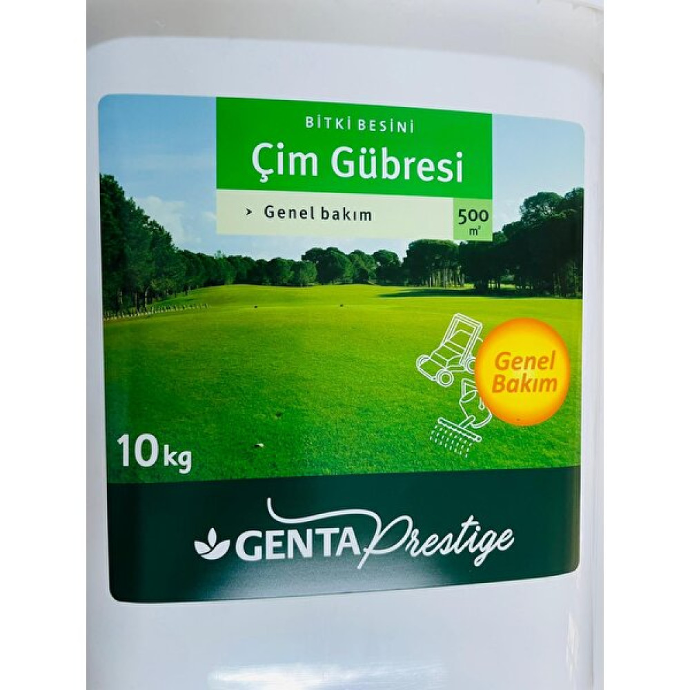 Genta Prestige Çim Gübresi Genel Bakım 10KĞ - 10 kg Gübre Fiyatı