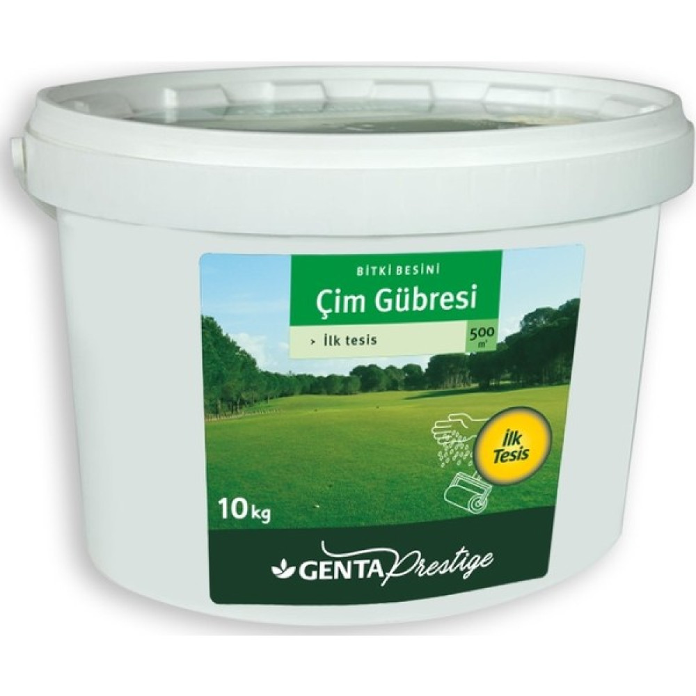 Genta Prestij Çim Gübresi Ilk Tesis 10 kg Gübre Fiyatı