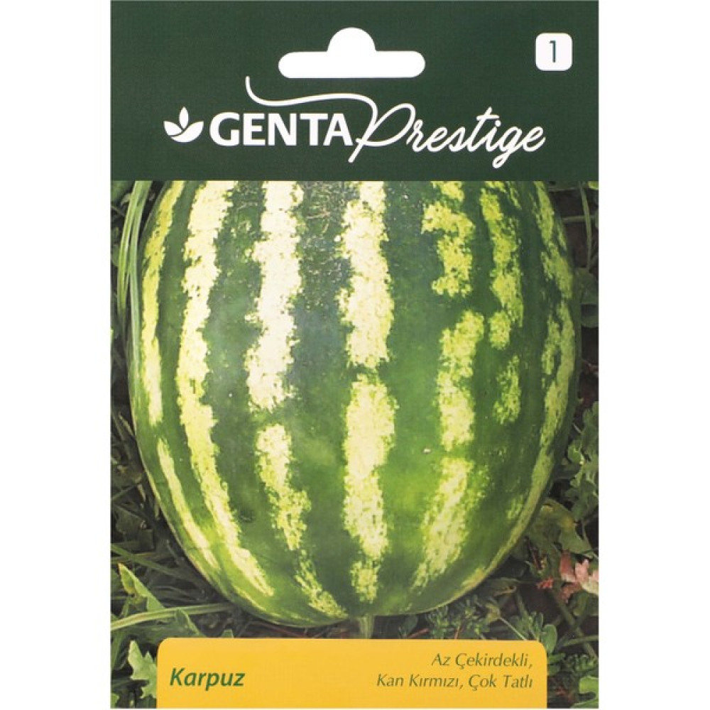 Genta Sebze Tohumu Karpuz Genta Prestige - 1 gr Tohum Fiyatı
