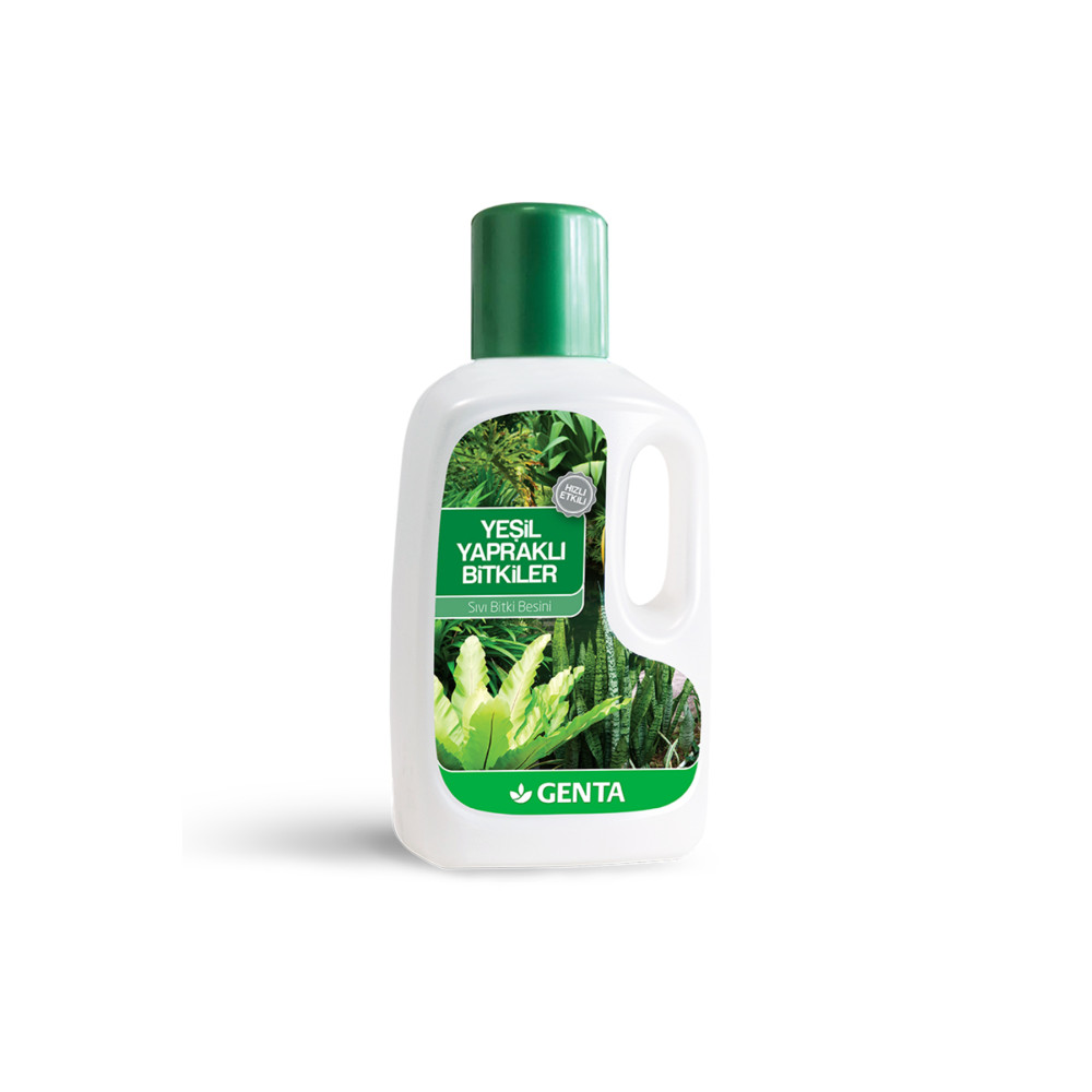 Genta Yeşil Yapraklı Bitkiler Için Sıvı Besin 500 ml Bitki Fiyatı
