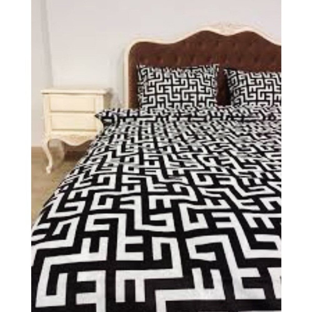 Geo Çarşafı Lastikli Tek Kişilik Nevresim Takımı - Beyaz - 160 x 220 cm Nevresim Takımı Fiyatı