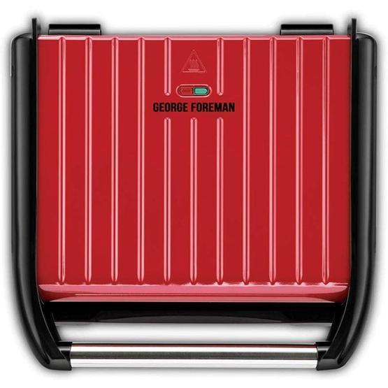 George Foreman 25030-56 Compact Steel 1200 W Tost Makinesi Kırmızı Tost Makineleri Fiyatı