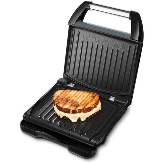 George Foreman 25041-56 Family Steel Grill Gunmetal Tost Makinesi Gri