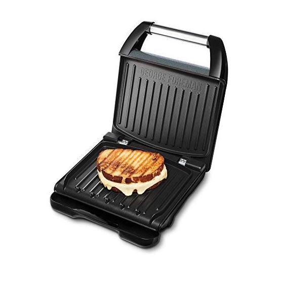 George Foreman 25041-56 Family Steel Grill Gunmetal Tost Makinesi Gri Tost Makineleri Fiyatı