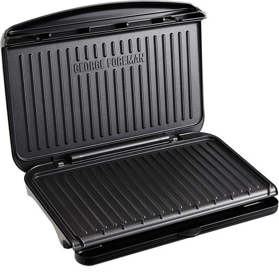 George Foreman 25820 Büyük Boy Fit Grill Izgara Tost Makinesi