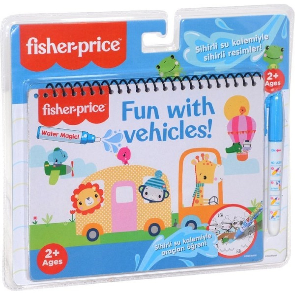 Gepet Toys ST00379 Gepet, Fisher Price Sihirli Boyama Kitabı - Bej Eğitici Oyuncak Fiyatı
