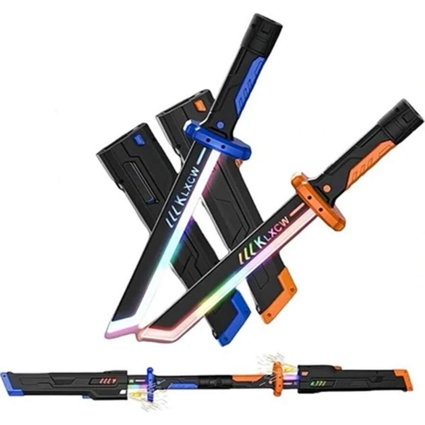 Gepettoys 456-38M 44 cm Kıvılcım Çıkaran Farklı Renklerde LED Işın Kılıcı 2 Kılıç Birleştr Diğer Fiyatı