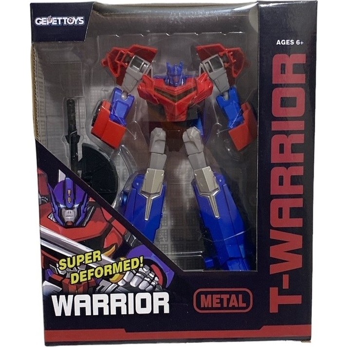 Gepettoys Geppetoys 20 cm 9 Adımda Dönüşen Robot 9141 Metal Yapı ile Eğlenceli Oyun Deneyimi Oyuncak Araç Fiyatı