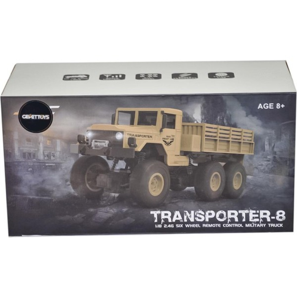 Gepettoys Q69 2 4 1 18 6x6 Askeri Araç - Gepettoys Oyuncak Araç Fiyatı