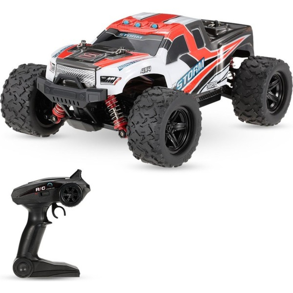 Geppettoys Extreme Elektirikli Thunder 40 Km Hız Yapan Araba Uzaktan Kumandalı Pickup Jeep - Kırmızı Oyuncak Araç Fiyatı