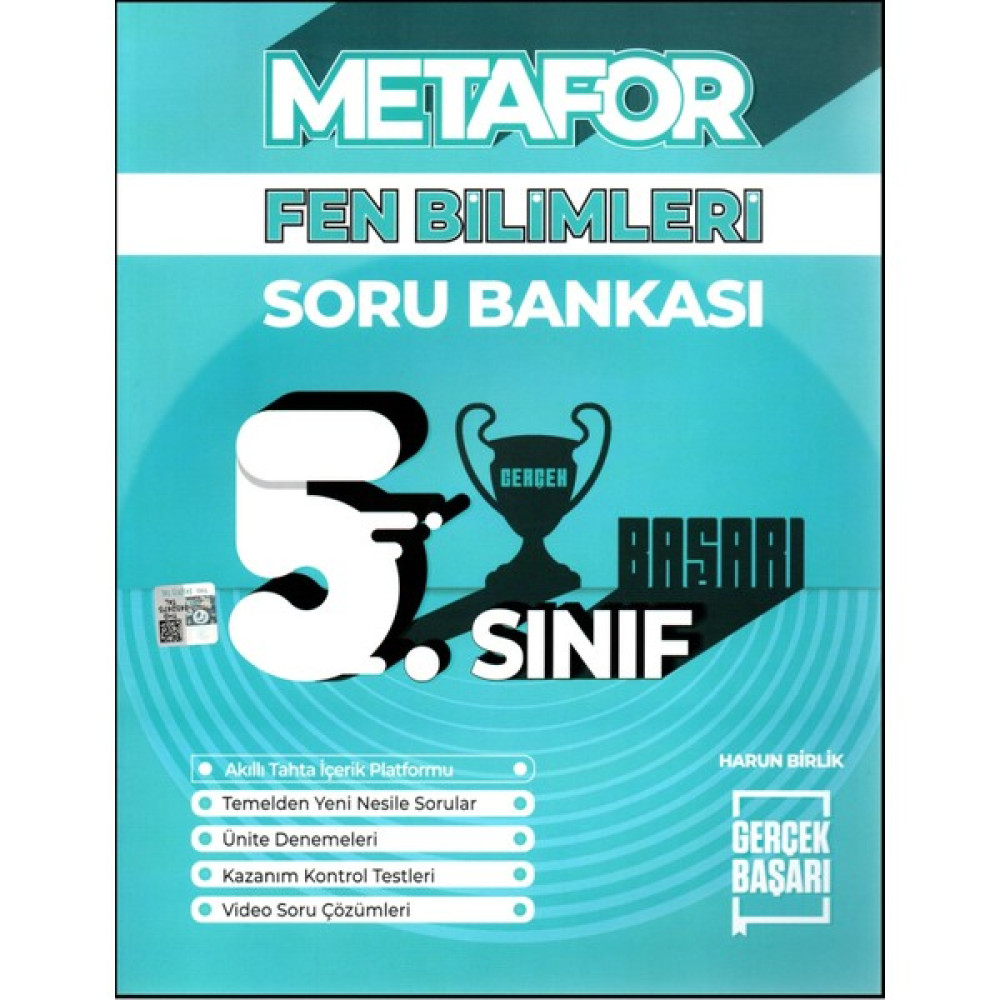 Gerçek Başarı Yayınları 5.Sınıf Fen Bilimleri Metafor Soru Bankası Fen - Bilişim ve Teknoloji Fiyatı