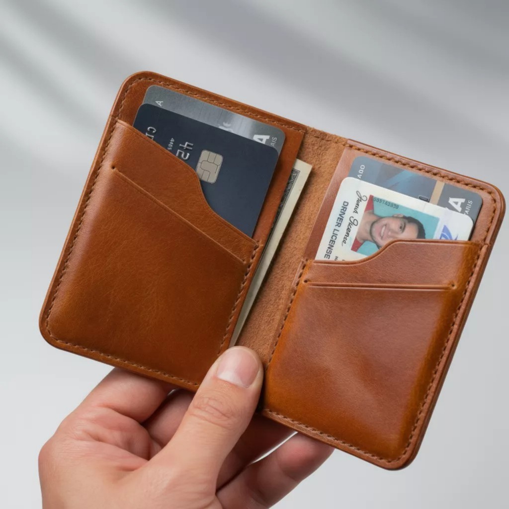 Gerçek Deri Cüzdan Kartlık El Yapımı Hakiki Premium Deri Italyan Dikiş 6 Kart Bölmeli Kompakt Cüzdan Hediyeli Erkek Cüzdan Fiyatı