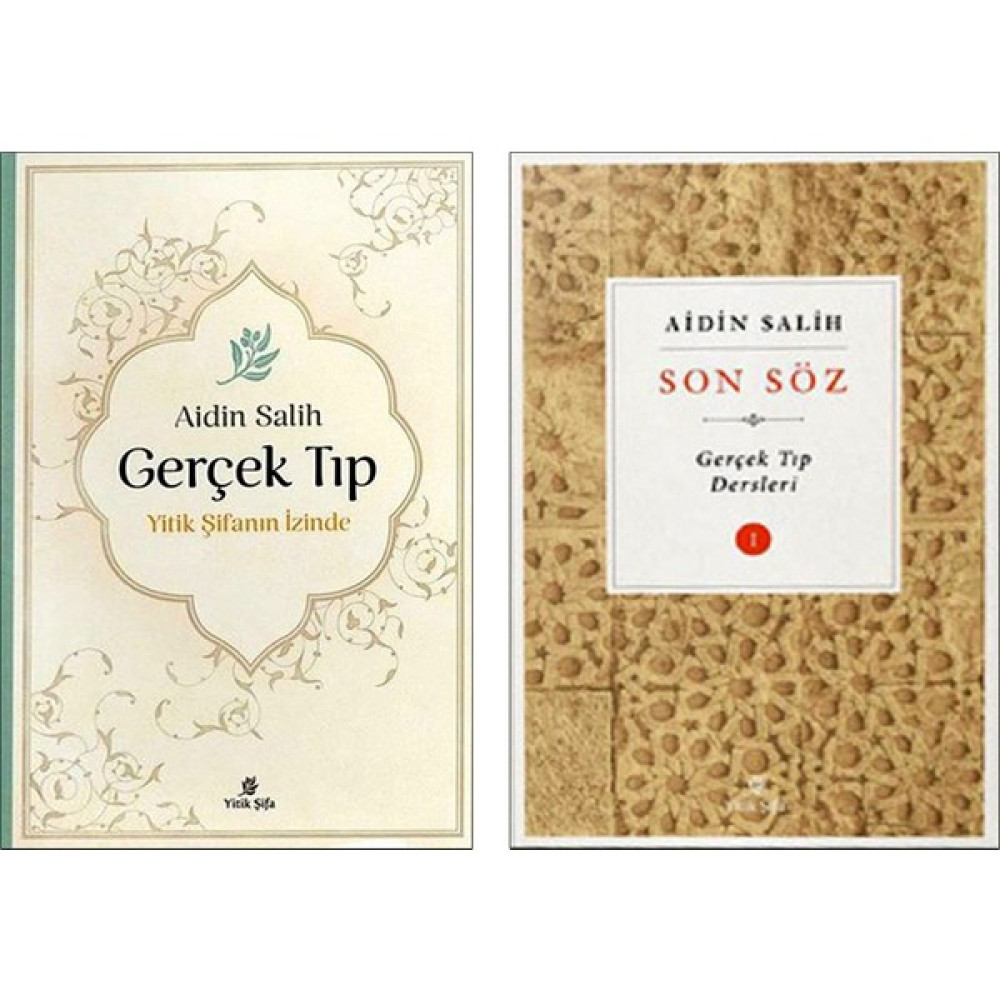 Gerçek Tıp - Son Söz 1 - Aidin Salih 2'li Set Tıp Kitapları Fiyatı