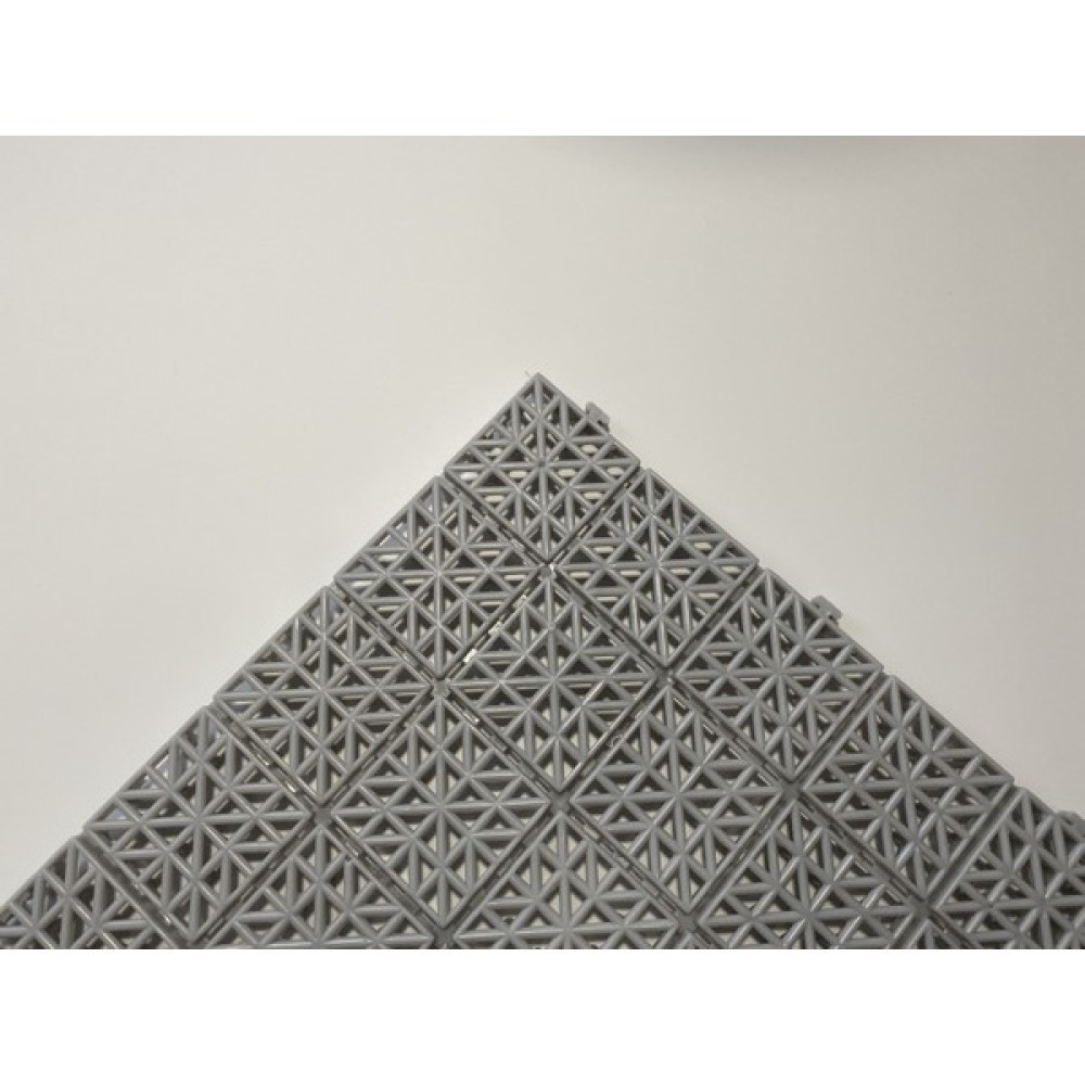 Gerçek Trend Gri, Kare Desenli Ortopedik Plastik Yer Karosu Zemin Döşemesi Yer Izgarası 33X33 1 M2 (9 Adet) Yer / Yüzey Kaplamaları Fiyatı